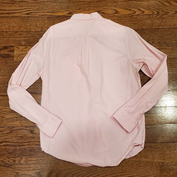 American Eagle Prep Fit Lightweight Oxford Button Down in Pink - Picture 5 of 5